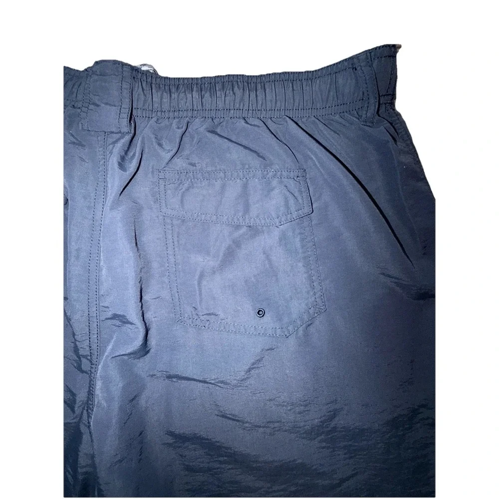 American Fishing Tackle Co. Blue Nylon Men's Shorts Size 40 Drawstring Pockets